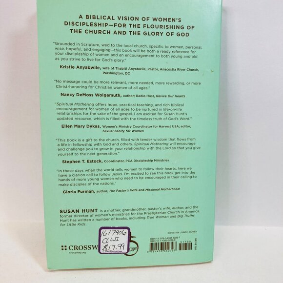 Spiritual Mothering Paperback Book Susan Hunt Titus 2 Mentoring Women Christian - Picture 2 of 8